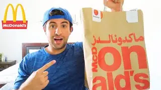 American Tries McDonald's In Dubai