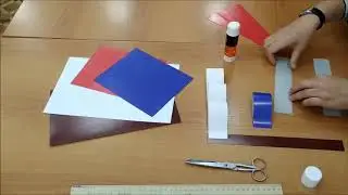 Мастер-класс по созданию флага из цветной бумаги