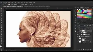 Photoshop Tutorials - Cyborg Girl Face Effect in Photoshop CC