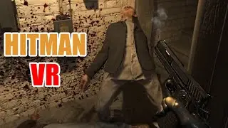 I Became A HITMAN in Virtual Reality!! - Half Life Alyx VR | Gunman Contracts Mod