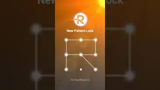 R 👑 Pattern Lock 