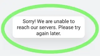 Flipkart | How To Fix Sorry! We Are Unable To Reach Our Servers | Please Try Again Later