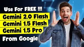 How to Use Google’s Gemini 2.0 Flash AI for FREE 🤖 | Use Gemini AI 1.5 Pro For Free | ChatGPT Alter