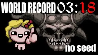 Maggy kills Mega Satan in 03:18 (World Record Speedrun)