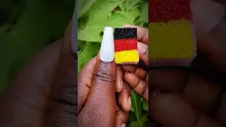 Nagelkunst Stempeln germany flag art : Ihre ersten Schritte | Einfaches Tutorial #youtubechamps