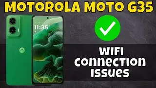 Motorola Moto G35 Wifi connection Not Working || How to solve the wifi connection issues