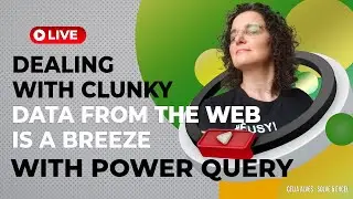 How to import and clean data from a web page with Power Query into Excel | Excel Automation | L0023