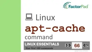 Linux apt-cache command summary with examples