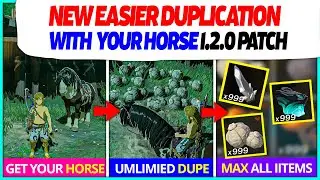 Dupe Any Item With Your Horse In Zelda: Tears Of The Kingdom With This Simple Duplication Method!
