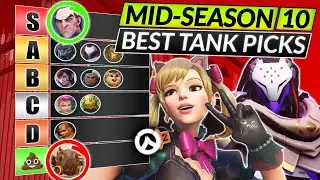 NEW TANK TIER LIST - BEST Heroes to Main (MID SEASON 10 PATCH) - Overwatch 2 Meta Guide