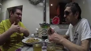 Ужинаем с Батей пловом с грибами