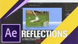 How to create reflection effect in after effects.