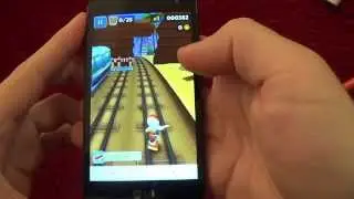 How Subway Surfers works on LG F60 D390N
