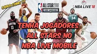 COMO TER JOGADORES ALL STARS - NBA LIVE MOBILE