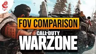 Call of Duty Warzone Field of View Comparison (60 vs. 90 vs. 120 FOV)