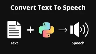 Convert Text To Speech in Python| Tkinter and python | With Source Code