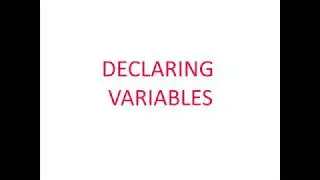 Oracle Database - PLSQL Declaring Variables