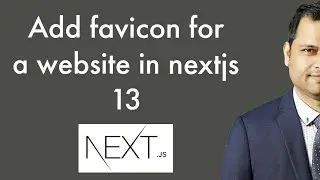 How to add favicon in nextjs 13 web app | apple icon for nextjs app