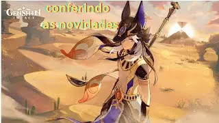 GENSHIN IMPACT CONFERINDO TODAS AS NOVIDADES DA 3.1