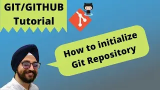 7. How to initialize git repository | How to create first repository on git | Git tutorial begineer