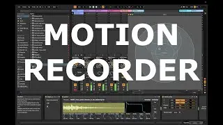 Max for Live Woods got a motion recorder