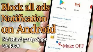 How to stop pop up ads and notification on android