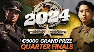 Quarter-Finals: Commanders 1vs1 World Championship 24 | Hearts of Iron IV Frontlines