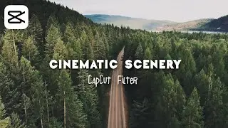 Cinematic Scenery CapCut Filter | capcut editing tutorial