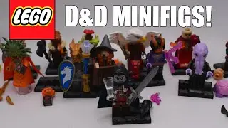 Unboxing The LEGO D&D Minifigures | Nerd Immersion