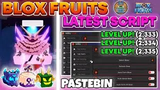 BLOX FRUITS Script Pastebin 2024 AUTO FARM | AUTO SEA EVENT | V4 | RAIN FRUIT | DF MASTERY (NO KEY)