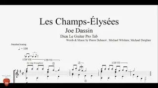 Joe Dassin - Les Champs-Élysées - Guitar Tabs