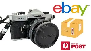 How to Pack a Camera For Shipping - Vintage FUJICA ST 605 SLR Camera