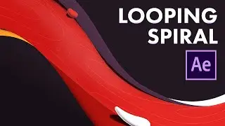 Looping Spiral Animation with Buck Animator Bernd Bousard - After Effects Tutorial