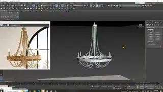 3DsMax Tutorials, Learn 3D Modeling a Designer Chandelier from Scratch in 3dsmax.