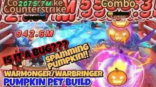 Warbringer / Warmonger sPUMPkin build bug? - Legend of Mushroom Rush Sea