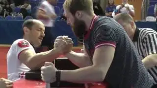 Чемпионат России по армрестлингу 2017. Кок VS Акоев