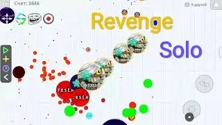 Revenge in solo vs arabic/Agario mobile/Арабы на завтрак в агарио