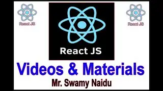 React JS Videos and Materials | Session - 40 | External rest api service calls | by Mr. Swamy Naidu