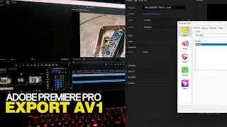 Premiere Pro Export to AV1 Video