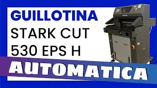 ✅Guillotina de papel automática STARK CUT 530 EPS H, ELÉCTRICA programable