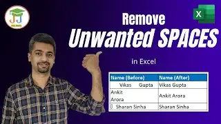 How to remove unwanted spaces in excel | How to Remove Leading and Trailing Spaces in Excel | EXCEL