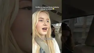 Bule ajarin orang jawa bahasa sunda🤣
