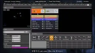UE4 Cascade: Death Event