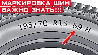 Что означает маркировка на шинах? Значение цифр и букв на резине.