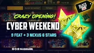 Cyber Weekend Opening! 25k Units! 9 Featured & 3 Nexus 6 Stars + My Offers Review!