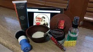Забрив из Пятигорска. Мыло для бритья КВ.
