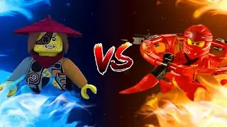 LEGO Ninjago - Kai vs Ronin Fight Stop Motion | REUPLOAD