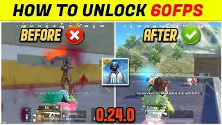 HOW TO UNLOCK 60FPS IN PUBG MOBILE LITE | ANDROID 13 USERS | 