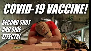 COVID-19 SECOND SHOT AND SIDE EFFECTS! - LAWRENCE RYAN - REBEL TUNNEL VLOG