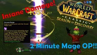 Arcane Surge OP!!! | WoW Classic Season of Discovery | Mage PvP Montage | KallTorak Chaos Bolt NA
